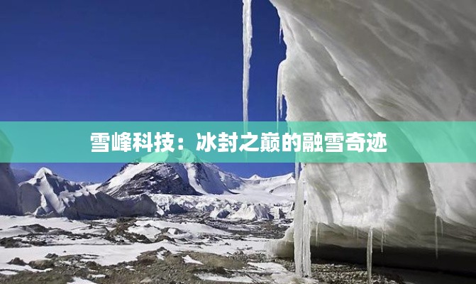 雪峰科技：冰封之巅的融雪奇迹