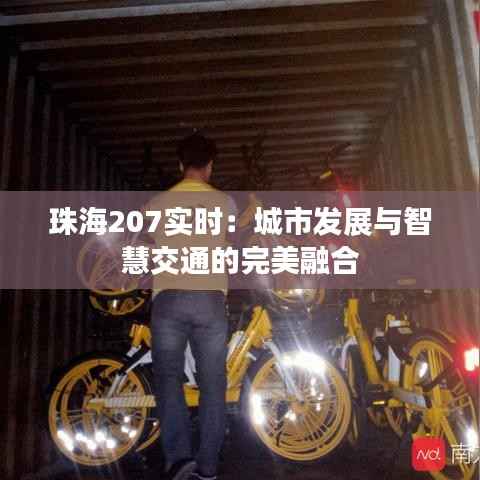珠海207实时：城市发展与智慧交通的完美融合