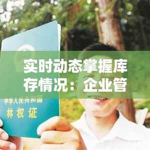 实时动态掌握库存情况：企业管理的智慧之选
