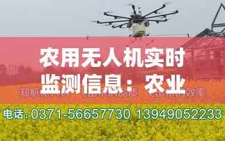 农用无人机实时监测信息：农业现代化的新篇章