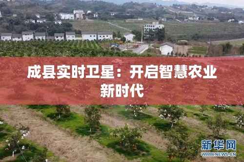 成县实时卫星：开启智慧农业新时代