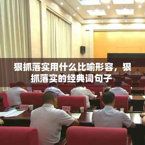 狠抓落实用什么比喻形容，狠抓落实的经典词句子 