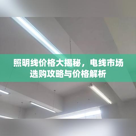 照明线价格大揭秘，电线市场选购攻略与价格解析
