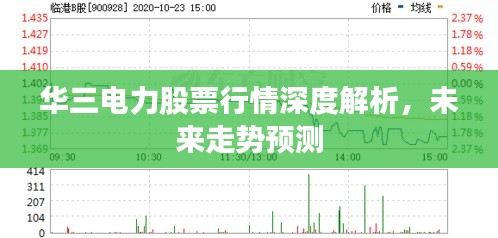 华三电力股票行情深度解析，未来走势预测